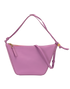 Mini Hammock Hobo, &pound;1,100, Handbags, Purple, Leather, Front view